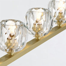 Carregar imagem no visualizador da galeria, Kurst 5 Linear Glass Chandelier
