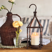 Carregar imagem no visualizador da galeria, Vintage Inspired Open Cage Candle Lanterns, Set of Two
