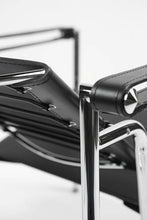 Load image into Gallery viewer, Le Corbusier Basculant Sling Chair (LC1) - Black Leather
