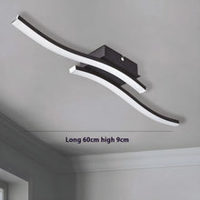 Carregar imagem no visualizador da galeria, LED Ceiling Light Modern Wave Lamp for Living Room, Bedroom &amp; Study
