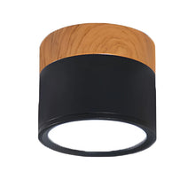 Carregar imagem no visualizador da galeria, LED Downlight Dimmable – Nordic Wood Modern Ceiling Light Spotlight
