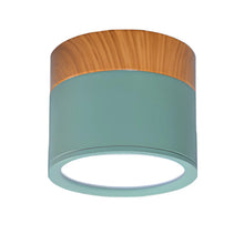Carregar imagem no visualizador da galeria, LED Downlight Dimmable – Nordic Wood Modern Ceiling Light Spotlight
