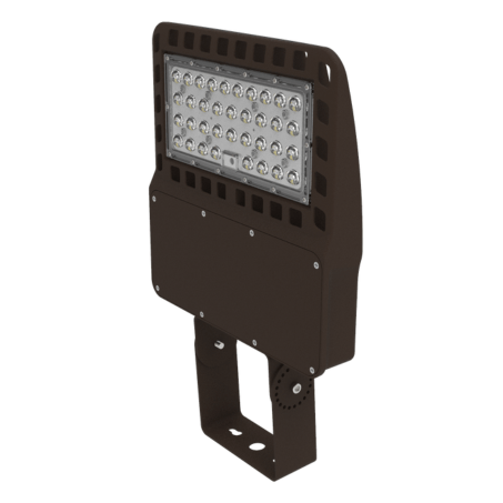 100W-150W-200W Tunable LED Flood Lights for Parking Lots| 4000K-5700K CCT Selectable, 150lm/W, Dimmable, IP66 Rated