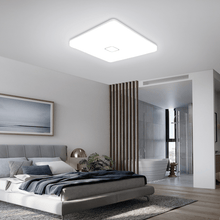 Cargar imagen en el visor de la galería, Modern and Energy-Efficient 11 Inch Square LED Flush Mount Ceiling Lights - 18W, 1800LM, 5000K, and AC100-277V for Bright and Versatile Lighting
