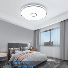 Cargar imagen en el visor de la galería, Upgrade Your Space with an Ultra-Bright 15-Inch Square LED Flush Mount Ceiling Light - 40W, 3800 Lumens, 5000K Daylight, Energy-Efficient, and IP44 Waterproof for Versatile, Sleek Design
