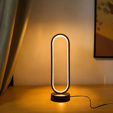 Load image into Gallery viewer, LED Lamps - 3 Color Dimming Ring Bedside Table Lamp
