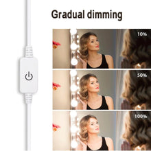 Load image into Gallery viewer, LED Mirror Light Bulbs with USB Touch Switch for Vanity &amp; Dressing Table
