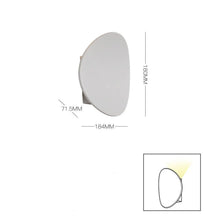 Carregar imagem no visualizador da galeria, LED Modern Wall Lamp for Bedroom, Balcony &amp; Background Decor
