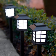 Carregar imagem no visualizador da galeria, LED Solar Pathway Lights - Waterproof Outdoor Garden &amp; Walkway Decor
