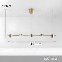 Carregar imagem no visualizador da galeria, LED Pendant Light Kitchen - Modern Light for Bar, Dining Room, and Table
