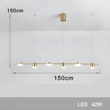 Carregar imagem no visualizador da galeria, LED Pendant Light Kitchen - Modern Light for Bar, Dining Room, and Table

