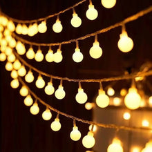 Carregar imagem no visualizador da galeria, LED String Lights for Outdoor Camping Ambience and Cozy Atmosphere
