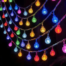 Carregar imagem no visualizador da galeria, LED String Lights for Outdoor Camping Ambience and Cozy Atmosphere
