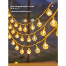 Carregar imagem no visualizador da galeria, LED String Lights for Outdoor Camping Ambience and Cozy Atmosphere
