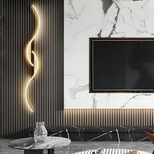 Carregar imagem no visualizador da galeria, LED Wall Lamp - Modern Minimalist Strip Light for Bedroom &amp; Living Room
