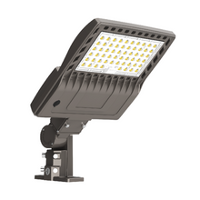 Cargar imagen en el visor de la galería, 240W LED Pole Light with Dusk To Dawn Sensor, 33600 LM, 5000K, 100V-277V, Mounting Type - Universal Mount - UL &amp; DLC
