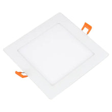 Cargar imagen en el visor de la galería, 6 Inch Slim Flat Panel Square LED Downlight 5CCT 2700K-6000K Tunable 12W 900lm White ETL Listed
