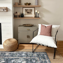 Carregar imagem no visualizador da galeria, Modern Lounge Chair with Removable Cushion
