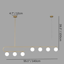 Carregar imagem no visualizador da galeria, Lucernae Linear Chandelier
