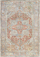 Load image into Gallery viewer, Rust Maayon Washable Rug
