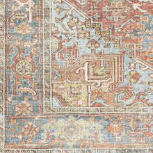 Load image into Gallery viewer, Rust Maayon Washable Rug
