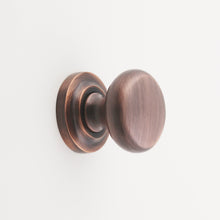 Load image into Gallery viewer, Madelyn Carter Cabinet Knobs &amp; Handles Antique Copper Kayla Solid Brass Cabinet Knob - 1.25&quot;
