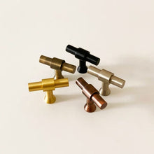 Load image into Gallery viewer, Madelyn Carter Cabinet Knobs &amp; Handles Emma Solid Brass Cabinet Knob - Finger Pull
