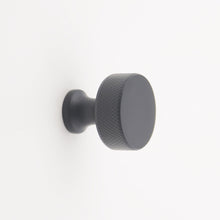 Load image into Gallery viewer, Madelyn Carter Cabinet Knobs &amp; Handles Matte Black Grace Solid Brass Cabinet Knob
