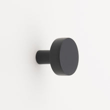 Load image into Gallery viewer, Madelyn Carter Cabinet Knobs &amp; Handles Matte Black Katia Solid Brass Cabinet Knob
