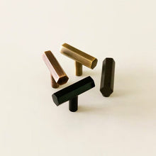 Load image into Gallery viewer, Madelyn Carter Cabinet Knobs &amp; Handles Nora Solid Brass Cabinet Knob - Finger Pull
