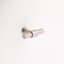 Load image into Gallery viewer, Madelyn Carter Cabinet Knobs &amp; Handles Polished Nickel Emma Solid Brass Cabinet Knob - Finger Pull
