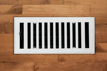 Load image into Gallery viewer, Madelyn Carter Vents &amp; Flues 2 X 10 (Overall: 3.625 x 11.375) Steel Modern Chic Vent Covers - White
