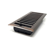 Load image into Gallery viewer, Madelyn Carter Vents &amp; Flues 4 X 12 (Overall: 5.25 x 13.5) Steel Modern Chic Vent Covers - Venetian Bronze
