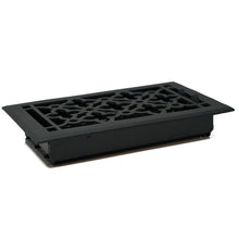 Load image into Gallery viewer, Madelyn Carter Vents &amp; Flues Cast Aluminum Gothic Vent Cover - Black
