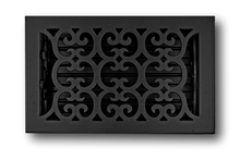 Load image into Gallery viewer, Madelyn Carter Vents &amp; Flues Cast Iron Heirloom Vent Covers - Black
