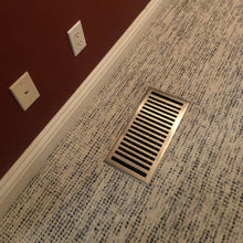 Load image into Gallery viewer, Madelyn Carter Vents &amp; Flues Steel Modern Chic Vent Covers - Brushed Nickel
