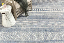 Load image into Gallery viewer, Madras Light Blue Green All Over Performance Area Rug

