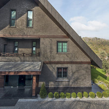 Load image into Gallery viewer, Granulbrick Dark Grey Manufactured Stone Handmade Brick Veneer - Livfloors Collection
