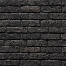 Load image into Gallery viewer, Granulbrick Dark Grey Manufactured Stone Handmade Brick Veneer - Livfloors Collection
