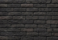 Load image into Gallery viewer, Granulbrick Dark Grey Manufactured Stone Handmade Brick Veneer - Livfloors Collection
