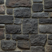 Carregar imagem no visualizador da galeria, Ashlar Pattern Masso Anthracite Manufactured Stone Handmade Veneer - Livfloors Collection
