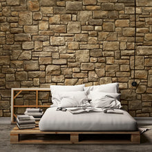 Carregar imagem no visualizador da galeria, Ashlar Pattern Masso Coffee Manufactured Stone Handmade Veneer - Livfloors Collection
