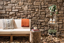 Carregar imagem no visualizador da galeria, Ashlar Pattern Masso Coffee Manufactured Stone Handmade Veneer - Livfloors Collection
