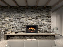 Carregar imagem no visualizador da galeria, Ashlar Pattern Masso Olive Manufactured Stone Handmade Veneer - Livfloors Collection
