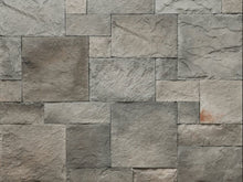 Carregar imagem no visualizador da galeria, Ashlar Pattern Petra Olive Manufactured Stone Handmade Veneer - Livfloors Collection
