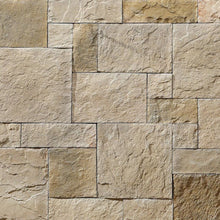 Carregar imagem no visualizador da galeria, Ashlar Pattern Petra Sand Manufactured Stone Handmade Veneer - Livfloors Collection
