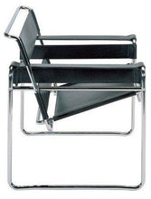 Load image into Gallery viewer, Marcel Breuer Wassily Chair - Black Leather
