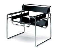 Load image into Gallery viewer, Marcel Breuer Wassily Chair - Black Leather
