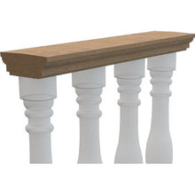 Load image into Gallery viewer, Marble Top Rail Hand-carved from Solid Marble Block MEGBR01
