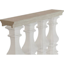 Load image into Gallery viewer, Marble Top Rail Hand-carved from Solid Marble Block MEGBR04
